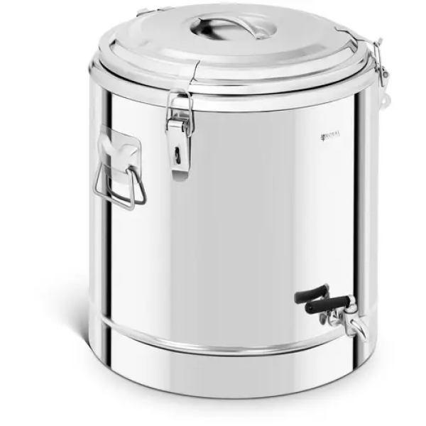 Conteneur isotherme - 30 L - avec robinet de vidange