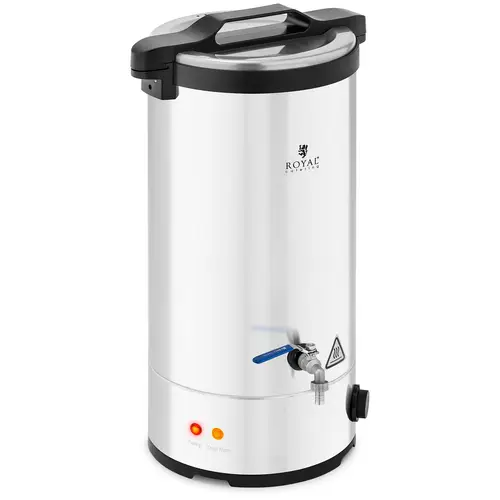Cuve de fermentation - 30 L - 700 / 1 800 / 2 500 W - 30 - 110 °C - Acier inoxydable