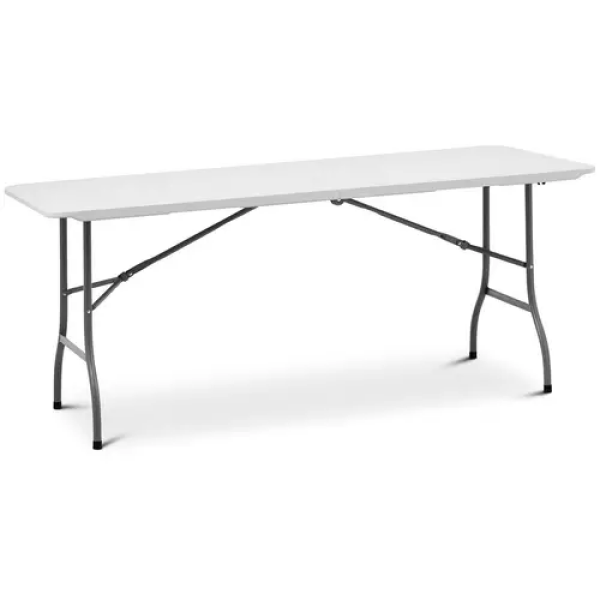 Table pliante - 1 800 x 750 x 740 mm - Royal Catering - 150 kg - Intérieur/extérieur - Whitehe