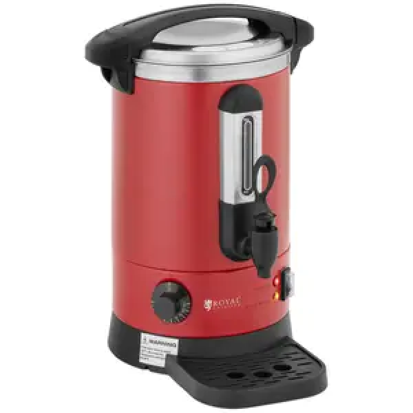 Distributeur d'eau chaude - 6.1 l - 1500 W - Rouge