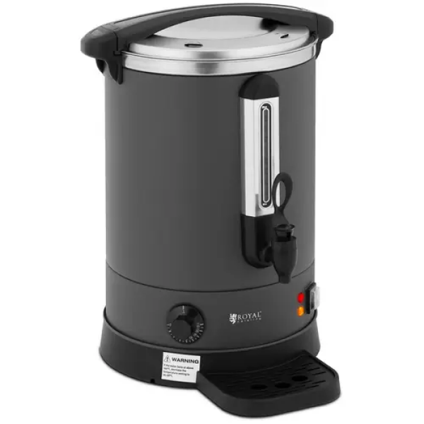 Distributeur d'eau chaude - 13.5 l - 2500 W - Plateau d'égouttage - Gris