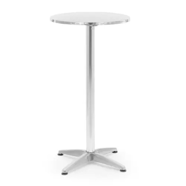 Table ronde pliante - réglable en hauteur - Ø 60 cm - Royal Catering