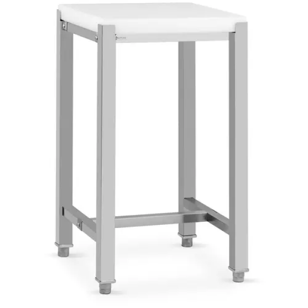 Billot boucherie - 40 x 50 cm - Royal Catering - Hauteur de travail : 86.5 cm