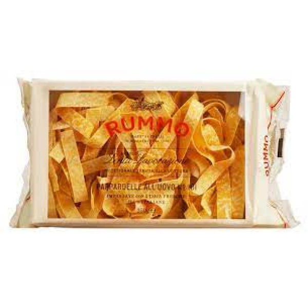 Pappardelle all'Uovo No. 101 Pâtes aux rubans d'œufs placés dans des nids Paquet de 250g - Pasta Rummo
