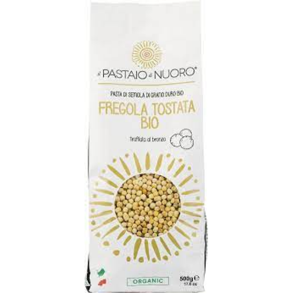 Bio Fregola Tostata de blé dur paquet de 500 g - Artinpasta