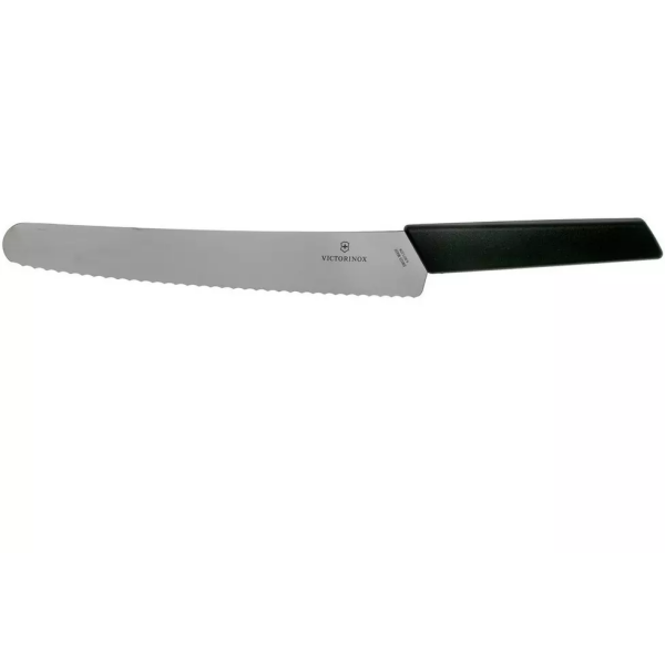 Victorinox Swiss Modern couteau à pain 22 cm, noir