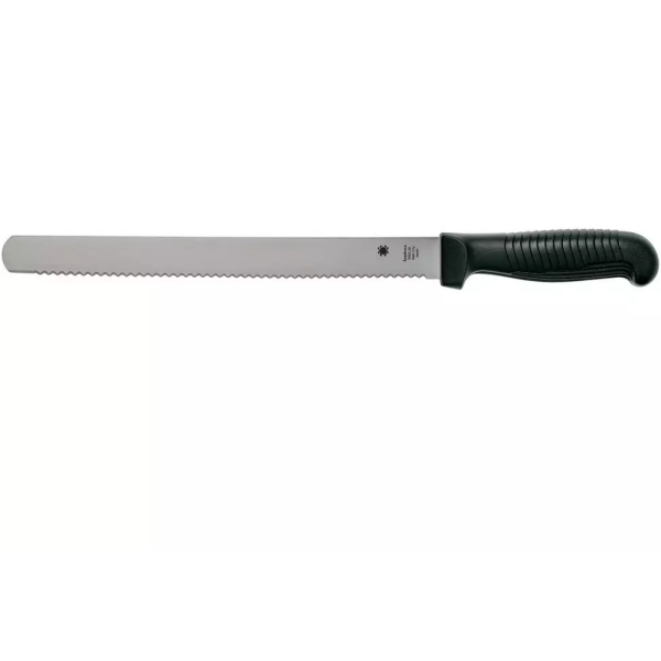 Couteau à pain Spyderco K01SBK, 26 cm