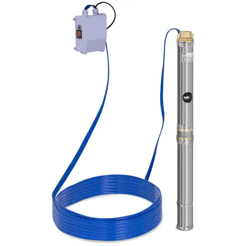 Pompe immergée - 3,80 m³/h - 370 W - acier inoxydable