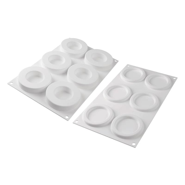 Moule silicone 6 anneaux