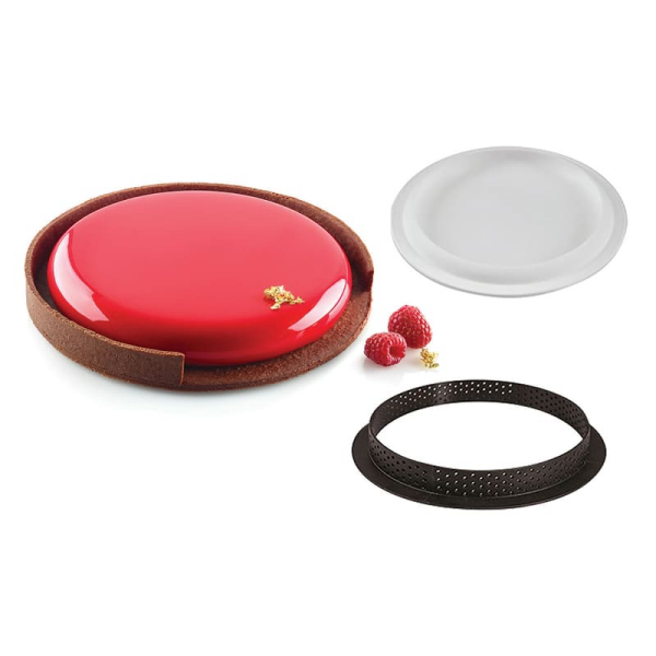 Moule silicone tarte Ø 25 cm (kit)