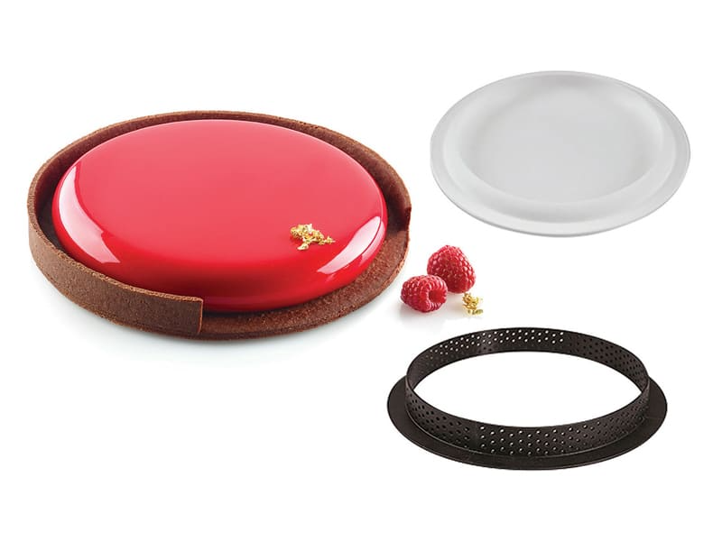 Moule silicone tarte Ø 25 cm (kit)