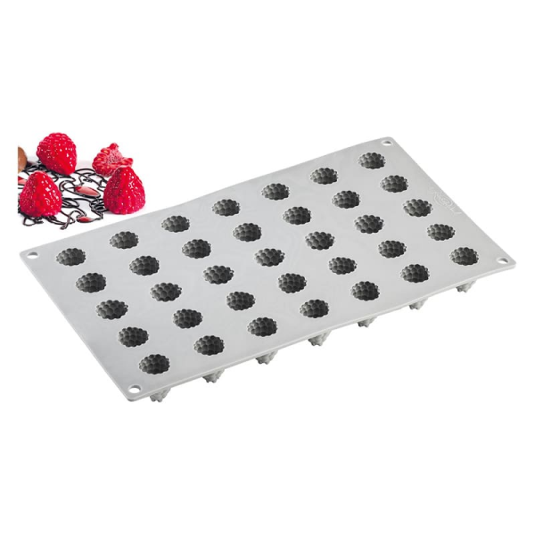 Moule silicone Framboises