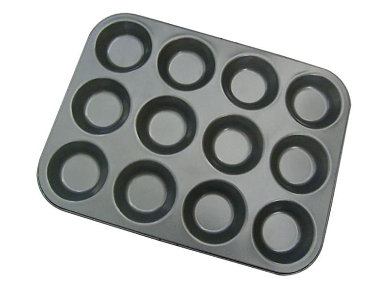 Plaque anti-adhérente 12 tartelettes