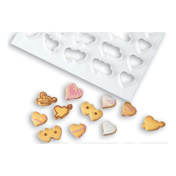 Plaque de découpoirs à biscuits