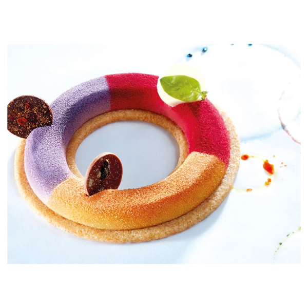 Plaque silicone 8 empreintes rond volume