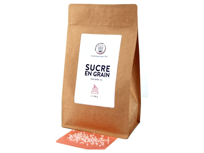 Sucre perlé grain calibre 10