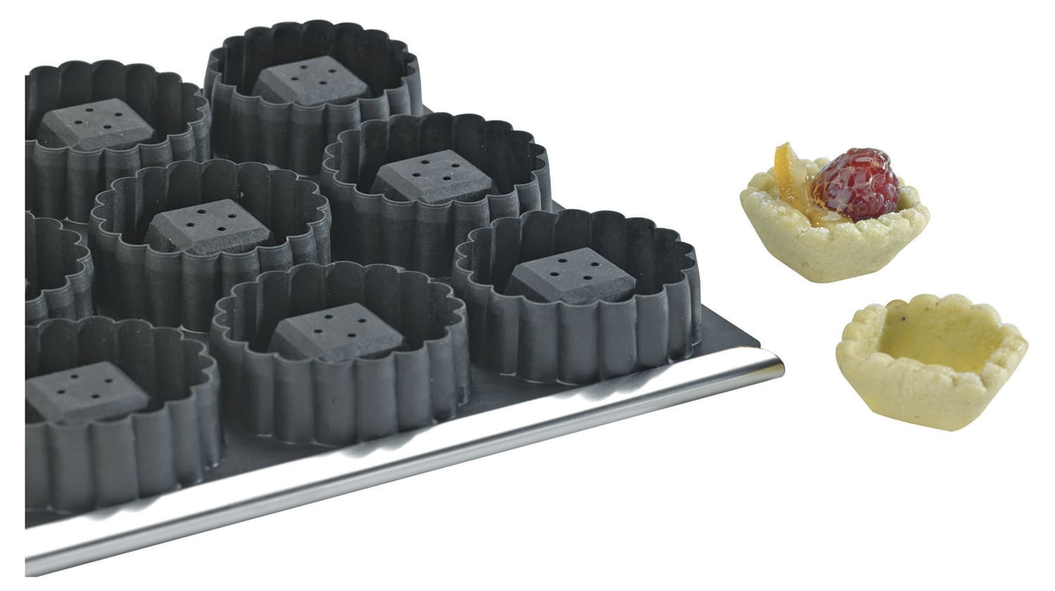 Moule Kali carrées cannelées