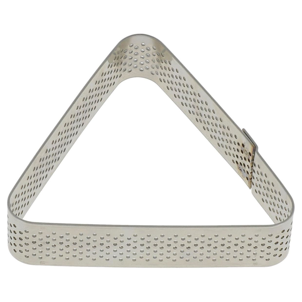 Triangle à tarte perforé inox